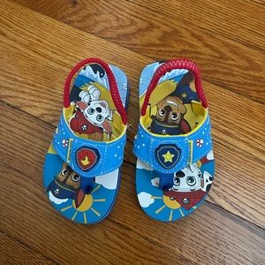 Toddler paw patrol slippers